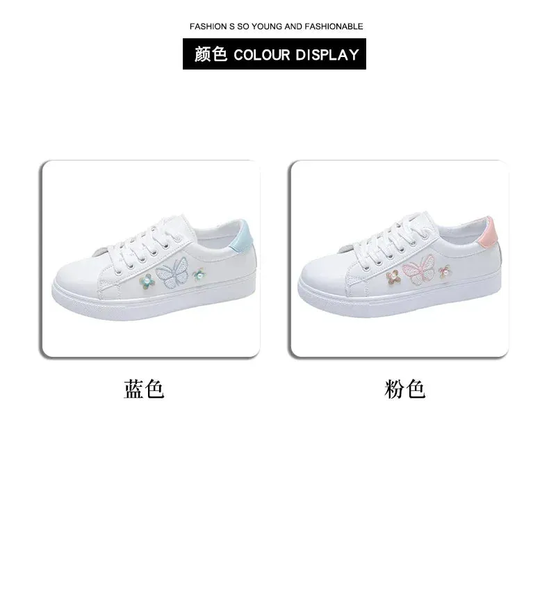 2024 Women's Sneakers Fashion Breathable Flat Shoes Woman Soft Sole Walking Vulcanized Shoes Women Casual Sneaker