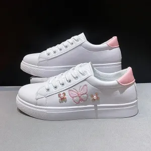 2024 Women's Sneakers Fashion Breathable Flat Shoes Woman Soft Sole Walking Vulcanized Shoes Women Casual Sneaker