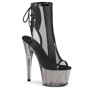 ADORE-1018MSHT Pleaser Black Sexy Platform Shoes (Pole Dancing Heels)