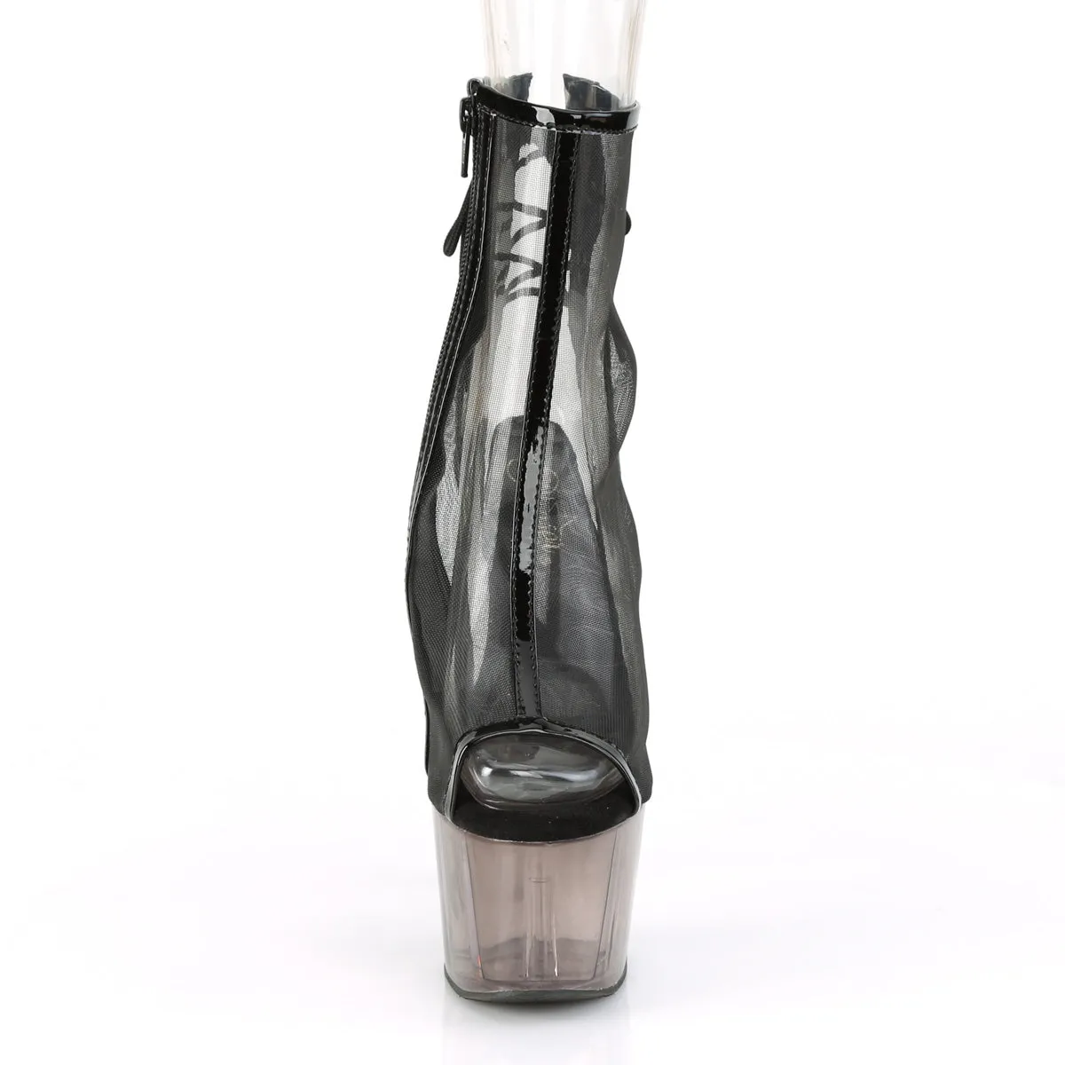 ADORE-1018MSHT Pleaser Black Sexy Platform Shoes (Pole Dancing Heels)