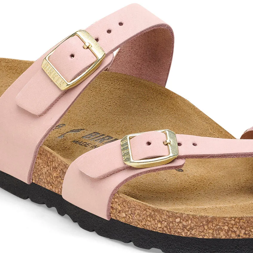 Birkenstock Mayari Nubuck Leather - Soft Pink
