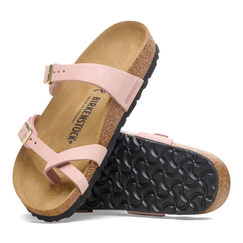 Birkenstock Mayari Nubuck Leather - Soft Pink
