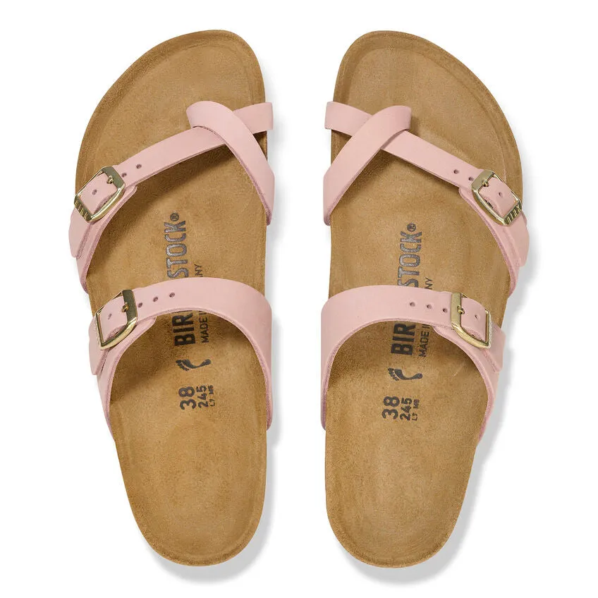 Birkenstock Mayari Nubuck Leather - Soft Pink