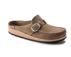 Birkenstocks Buckley Suede Leather - Gray Taupe