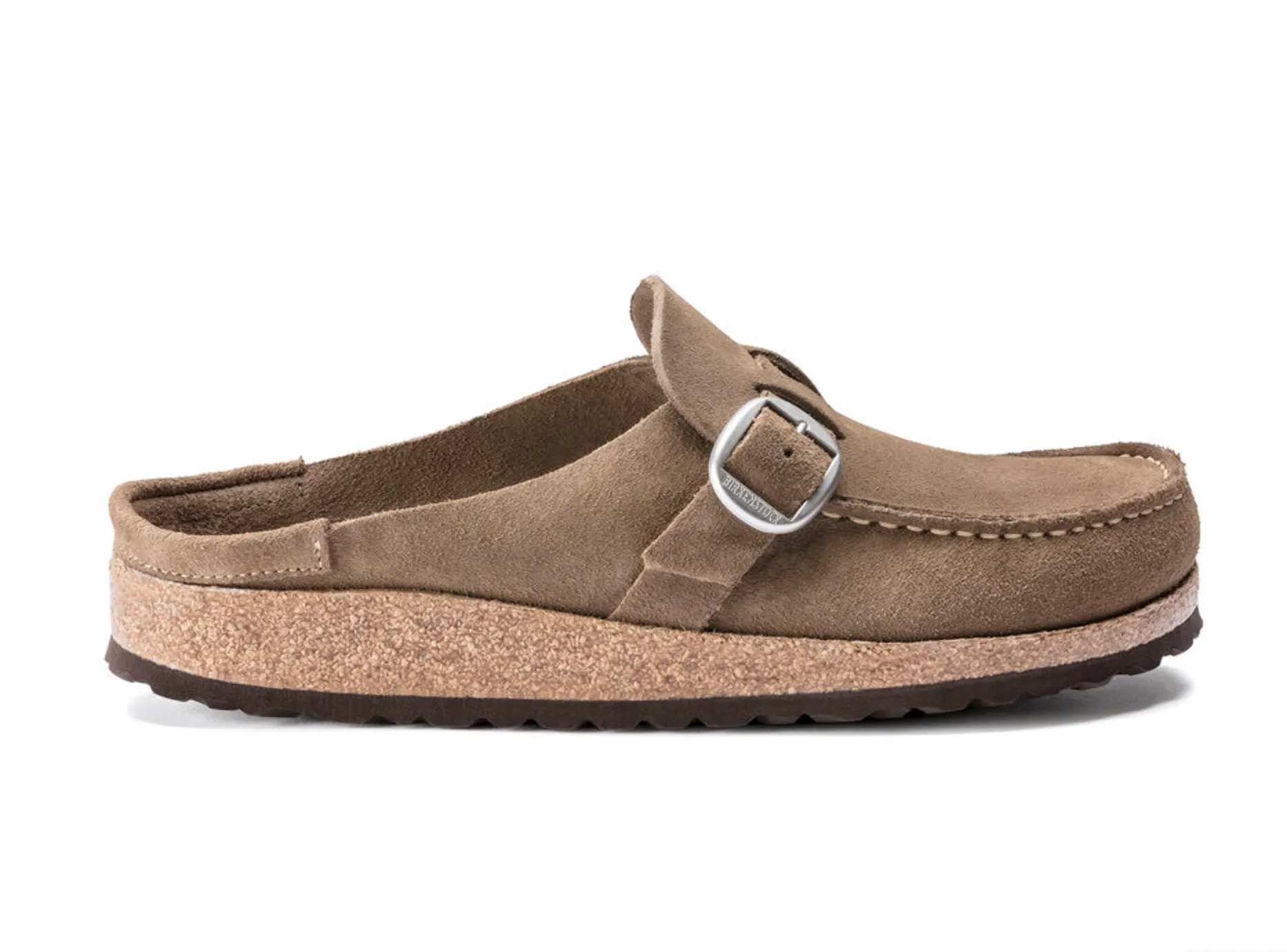 Birkenstocks Buckley Suede Leather - Gray Taupe
