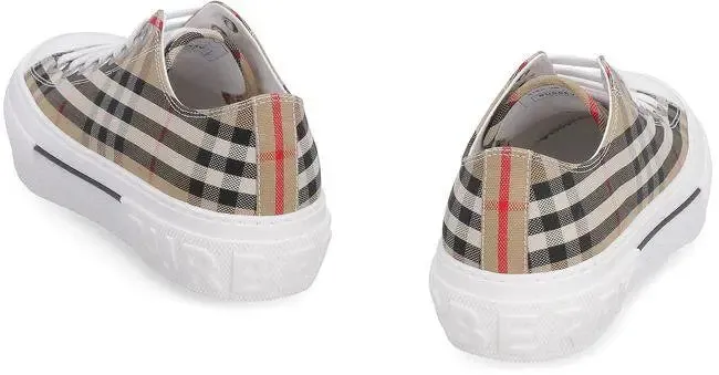 Burberry Vintage Check Canvas Sneakers