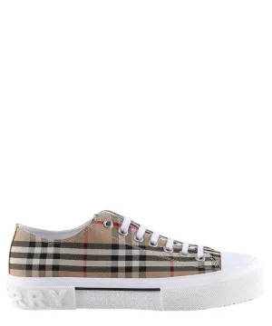 Burberry Vintage Check Canvas Sneakers