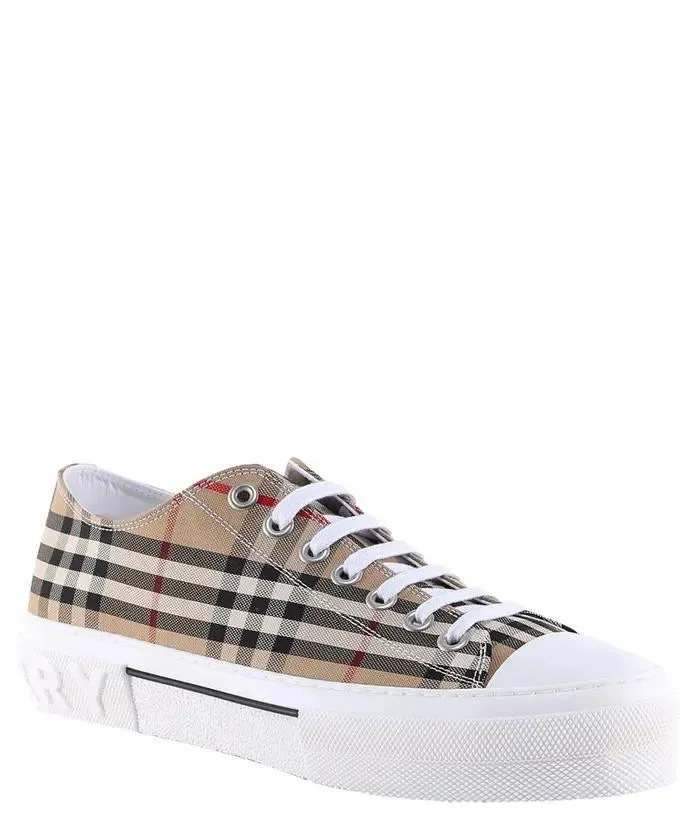 Burberry Vintage Check Canvas Sneakers