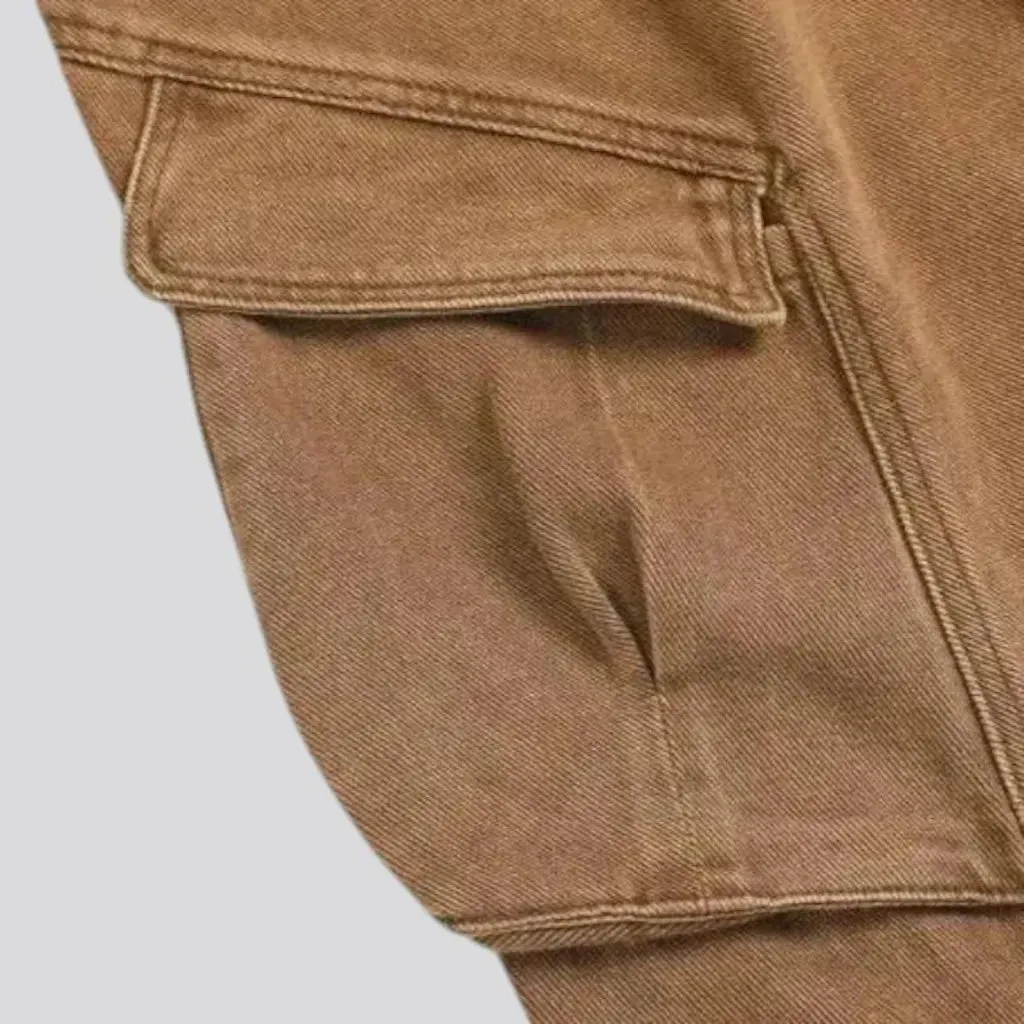Colored baggy women's jeans