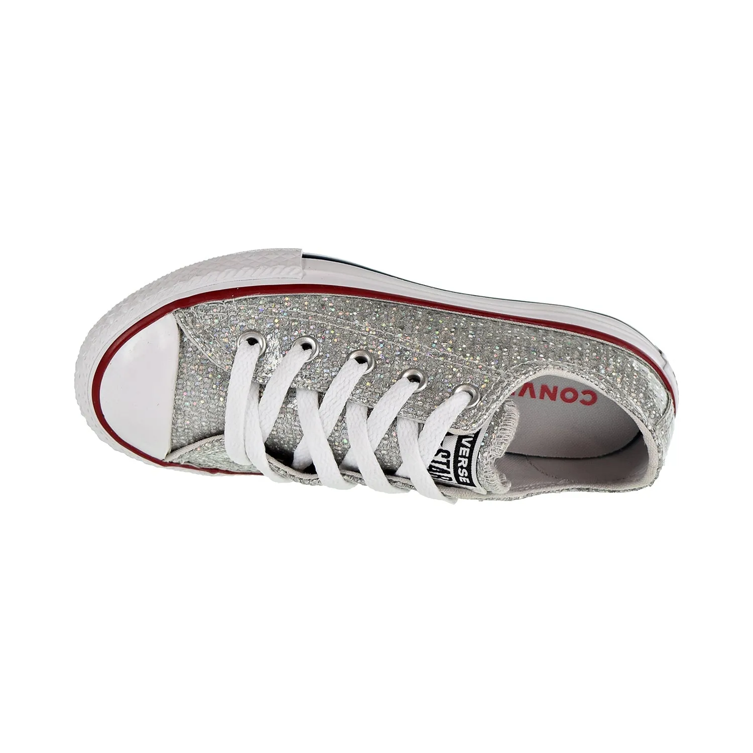 Converse Chuck Taylor All Star Ox Kids' Shoes Mouse/Enamel Red/White