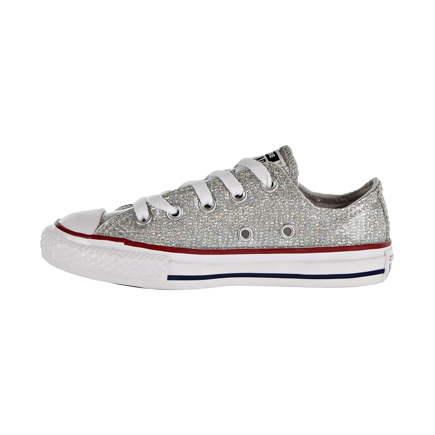 Converse Chuck Taylor All Star Ox Kids' Shoes Mouse/Enamel Red/White