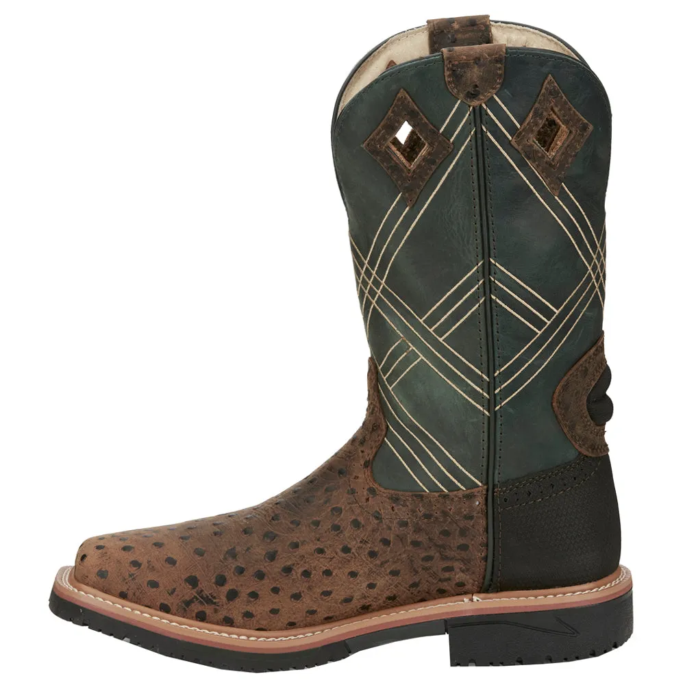 Dalhart 12 inch WP Square Nano Composite Toe Work Boots