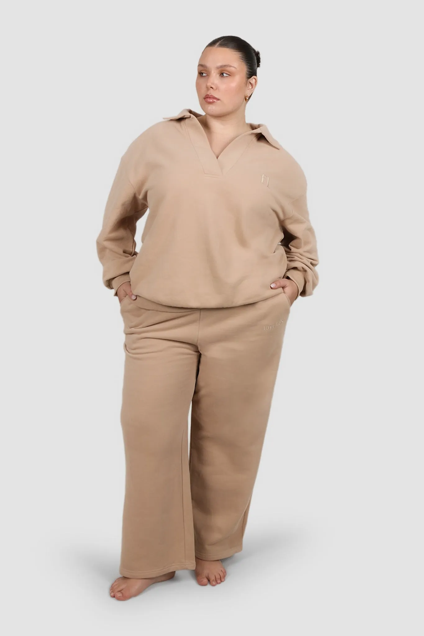 FLARE SWEATPANT NEUTRAL