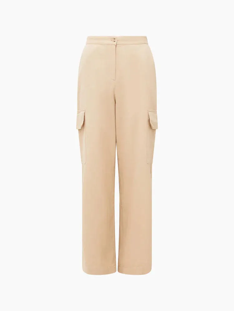 Great Plains Utility Cotton Trousers Sand