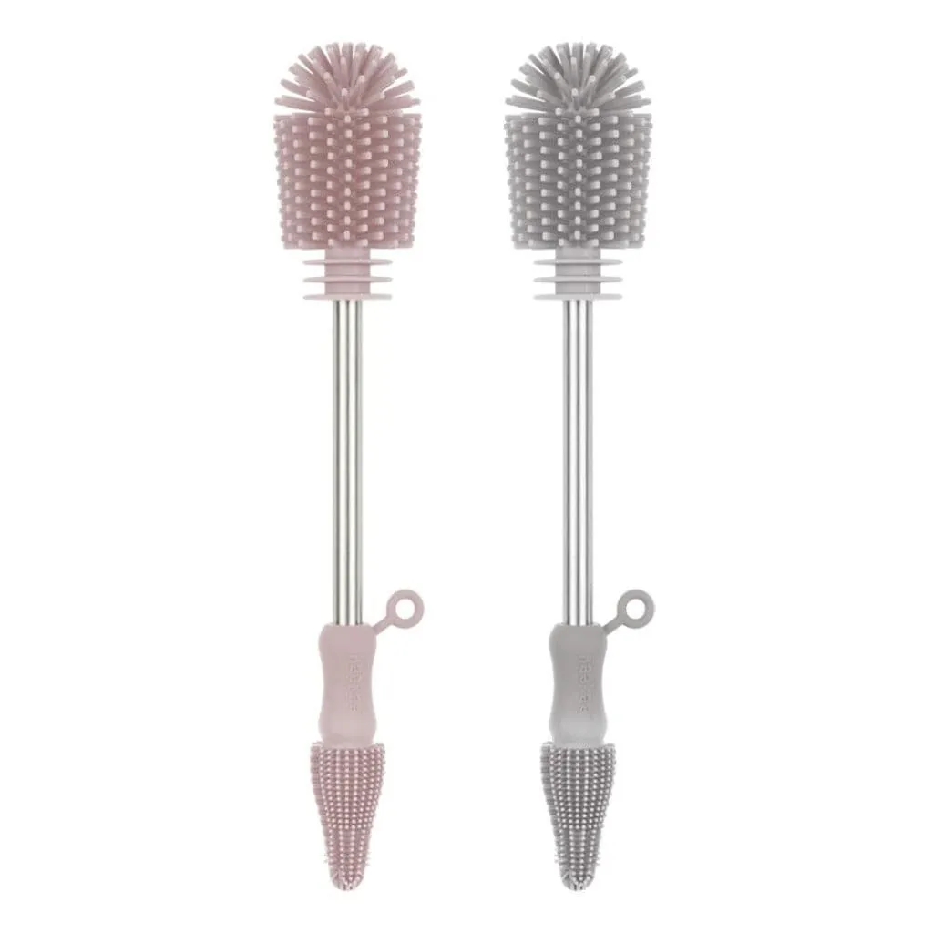 Haakaa Silicone Double-Ended Bottle Brush