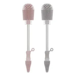 Haakaa Silicone Double-Ended Bottle Brush