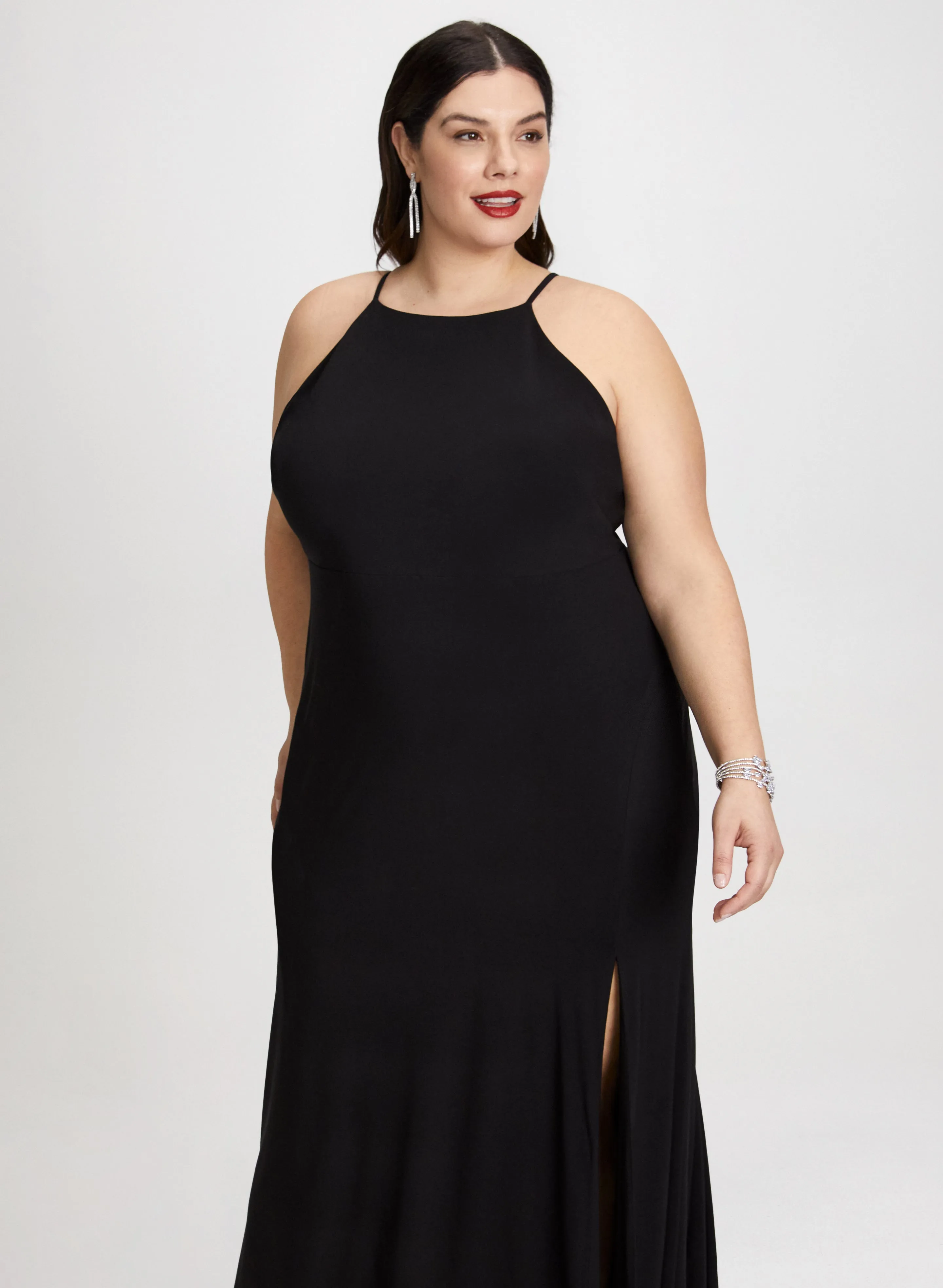 Halter Evening Dress