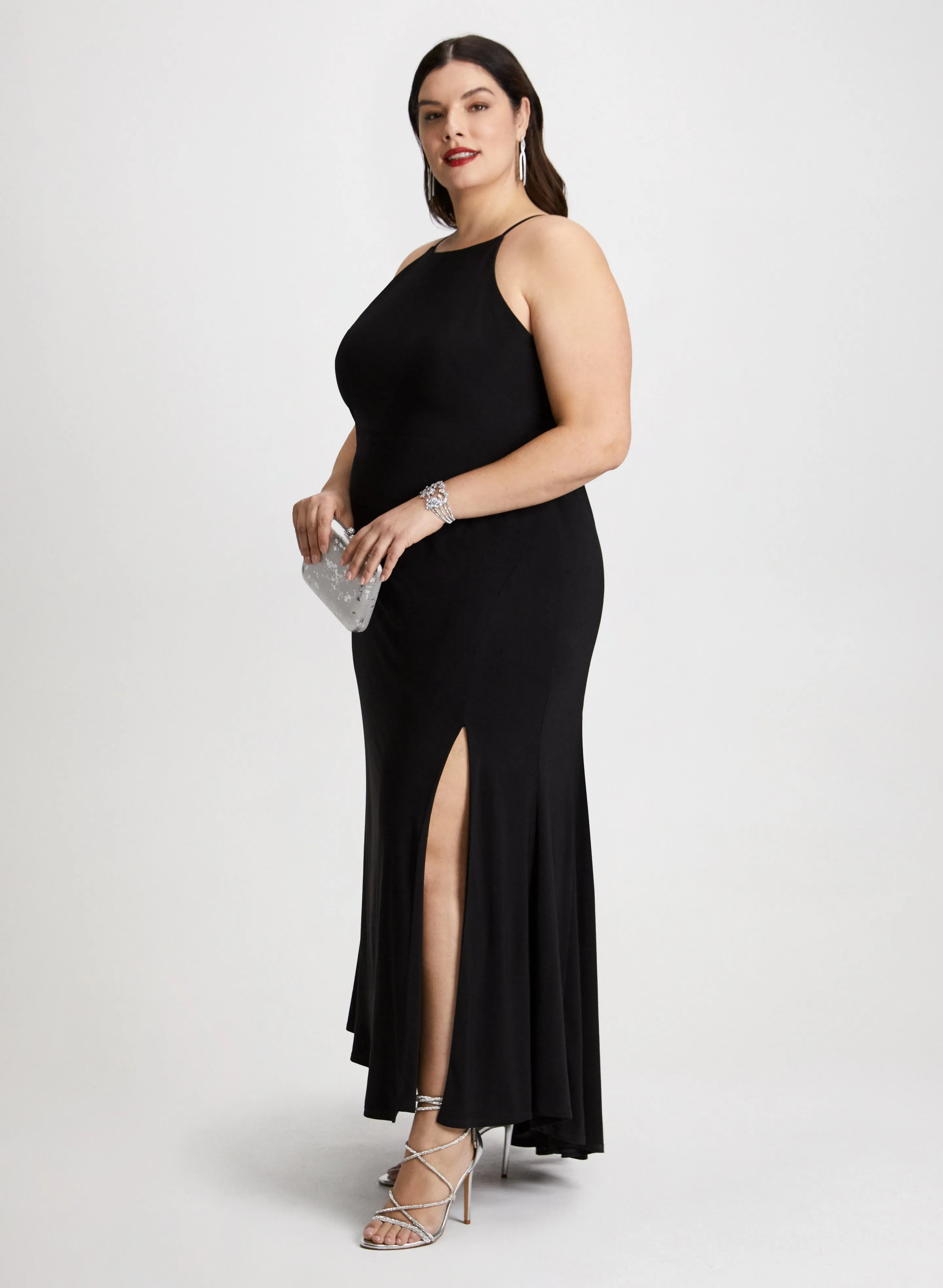 Halter Evening Dress