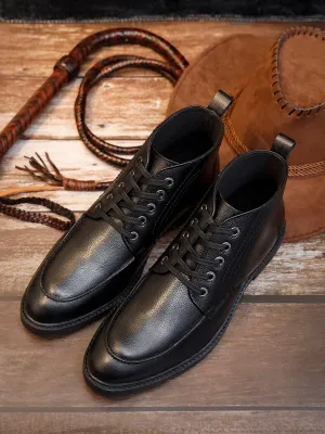 Handcrafted Italian Leather High Ankle Chukka Boots