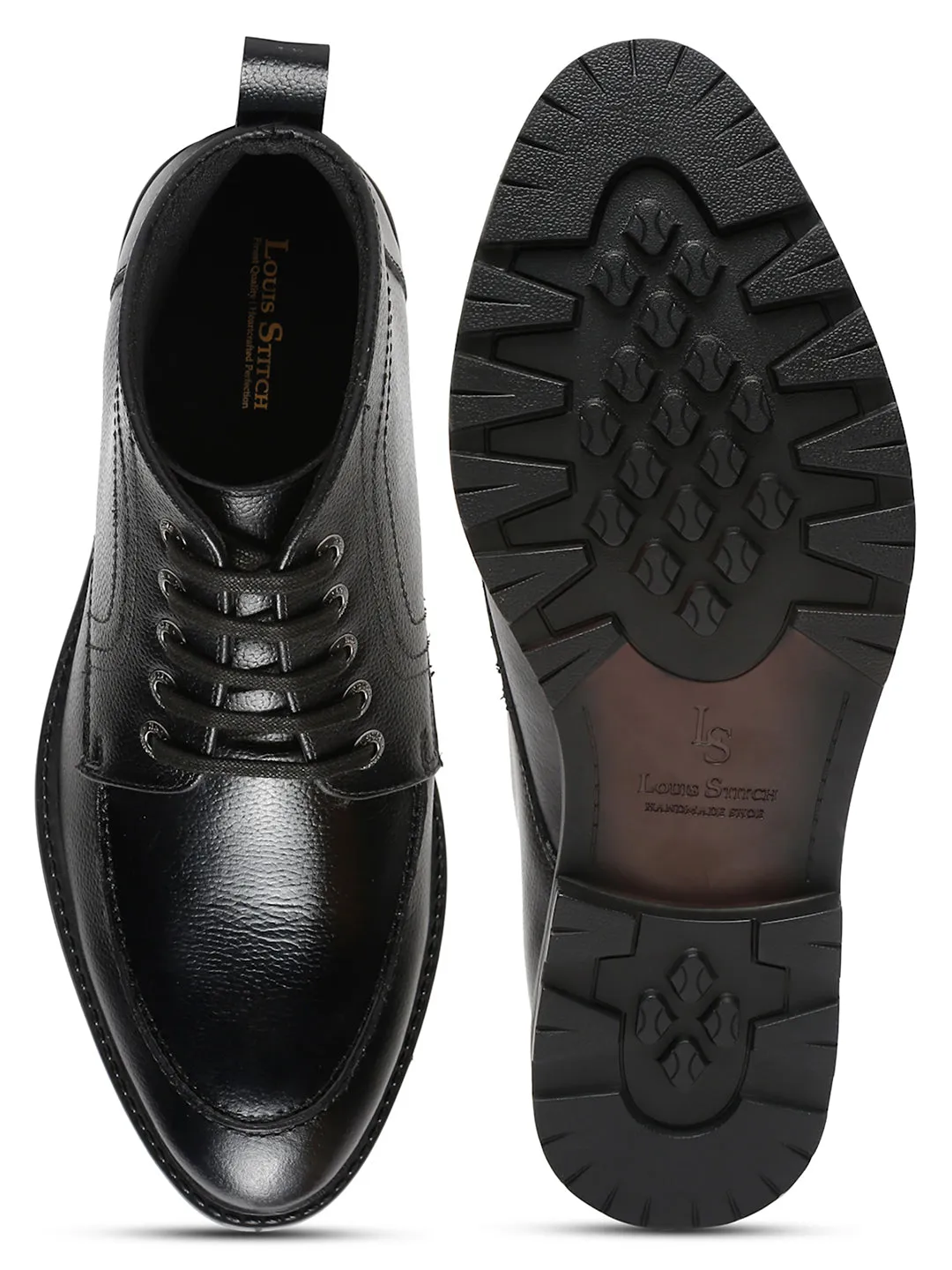 Handcrafted Italian Leather High Ankle Chukka Boots