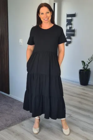Homelee Kendall Dress Black
