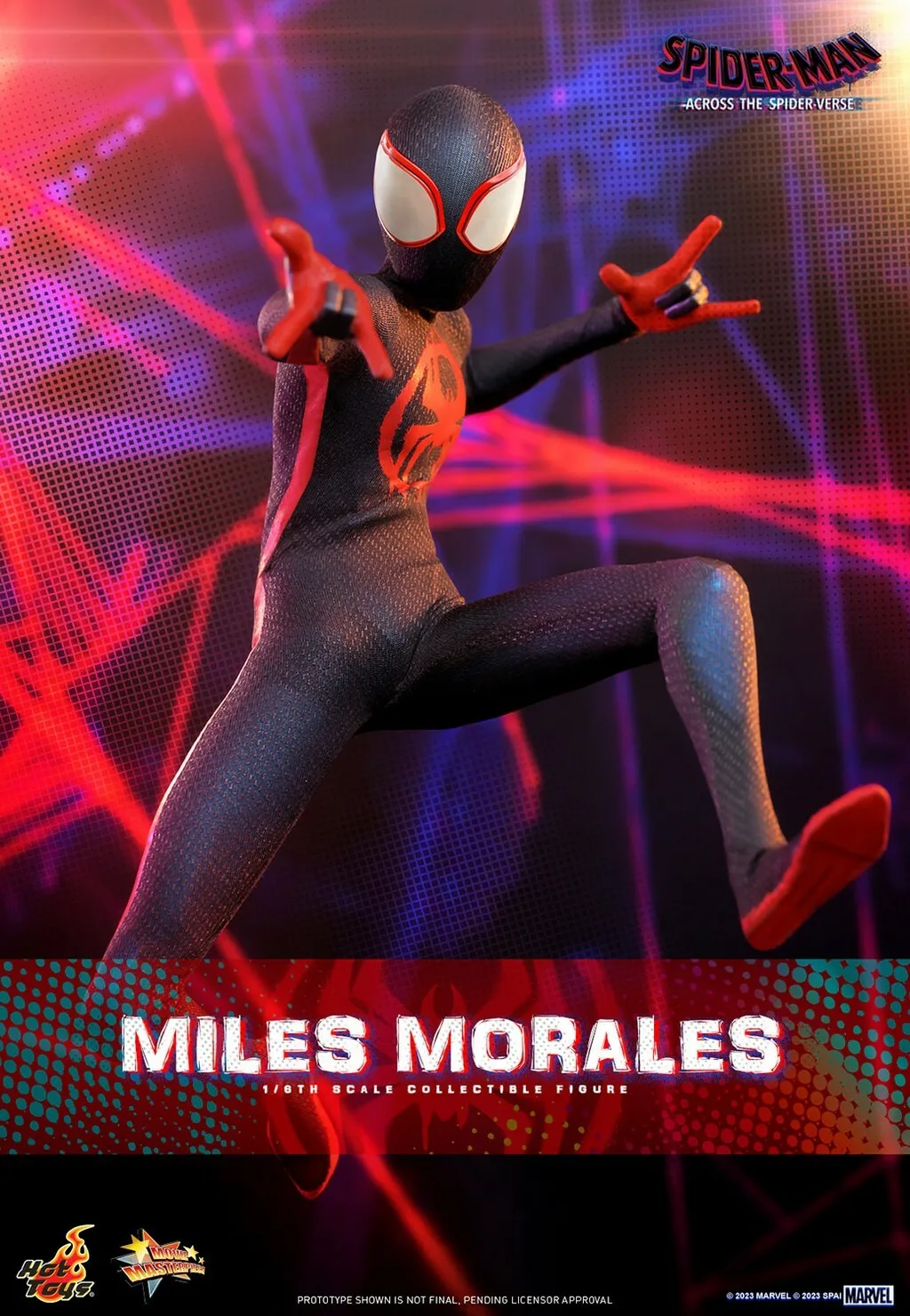 HOT TOYS - Marvel - Spider-Man Across The Spider-Verse - Miles Morales 1:6 Action Doll