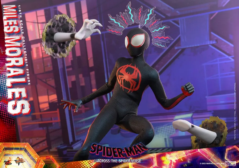 HOT TOYS - Marvel - Spider-Man Across The Spider-Verse - Miles Morales 1:6 Action Doll