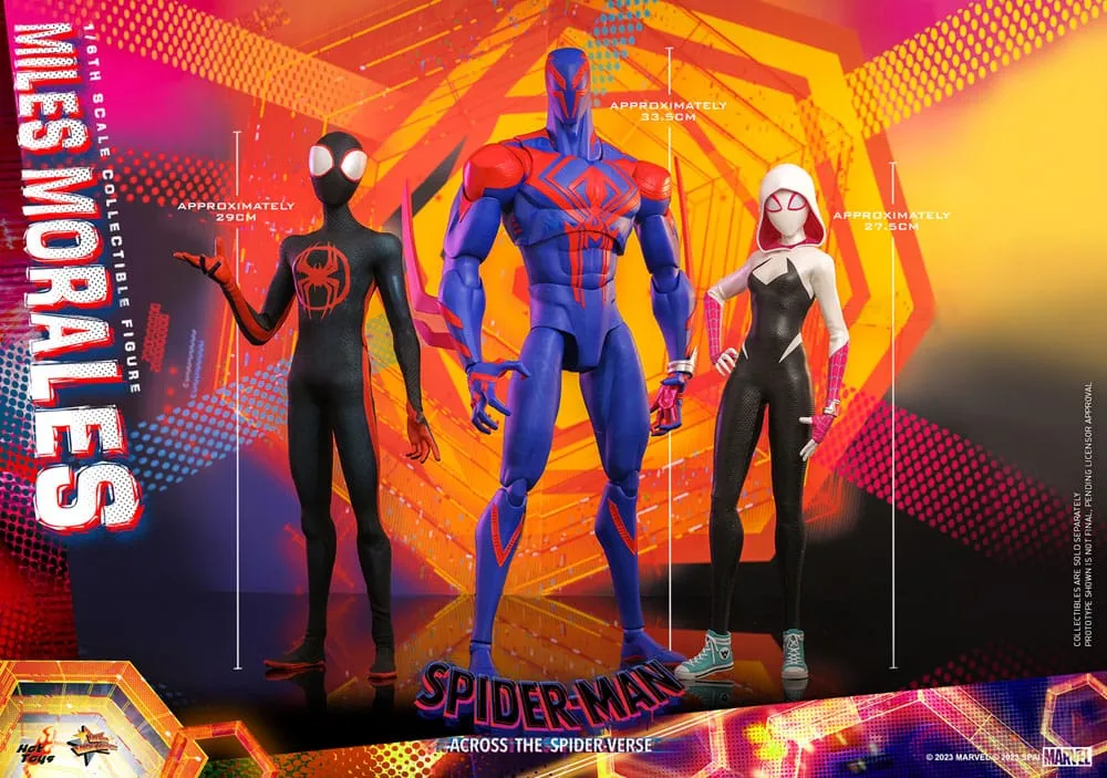 HOT TOYS - Marvel - Spider-Man Across The Spider-Verse - Miles Morales 1:6 Action Doll