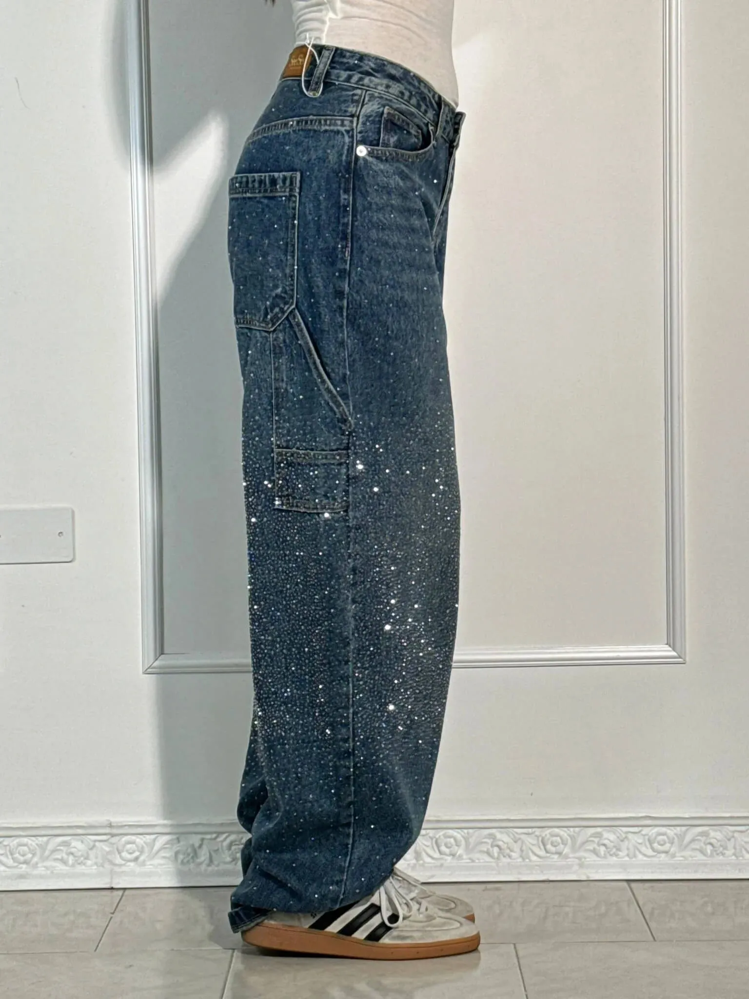 Jane - Premium Diamond Jeans