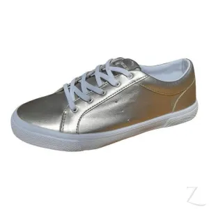 Ladies Metallic Sneakers | Lace Up | "Dube"