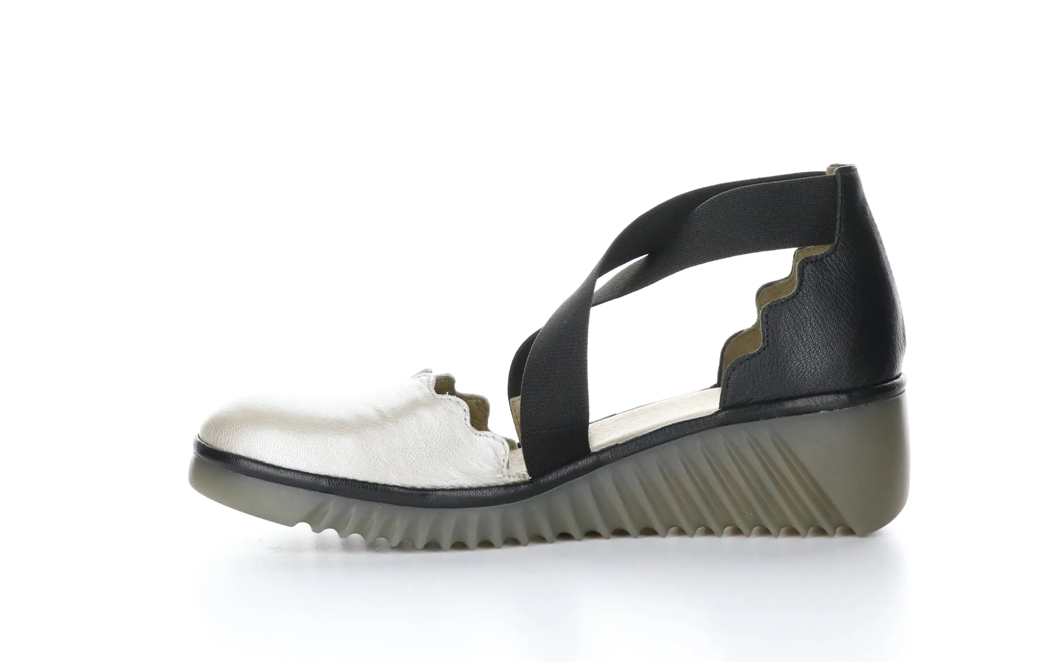 LAGO292FLY Borgogna/Mousse Silver/Black Crossover Sandals