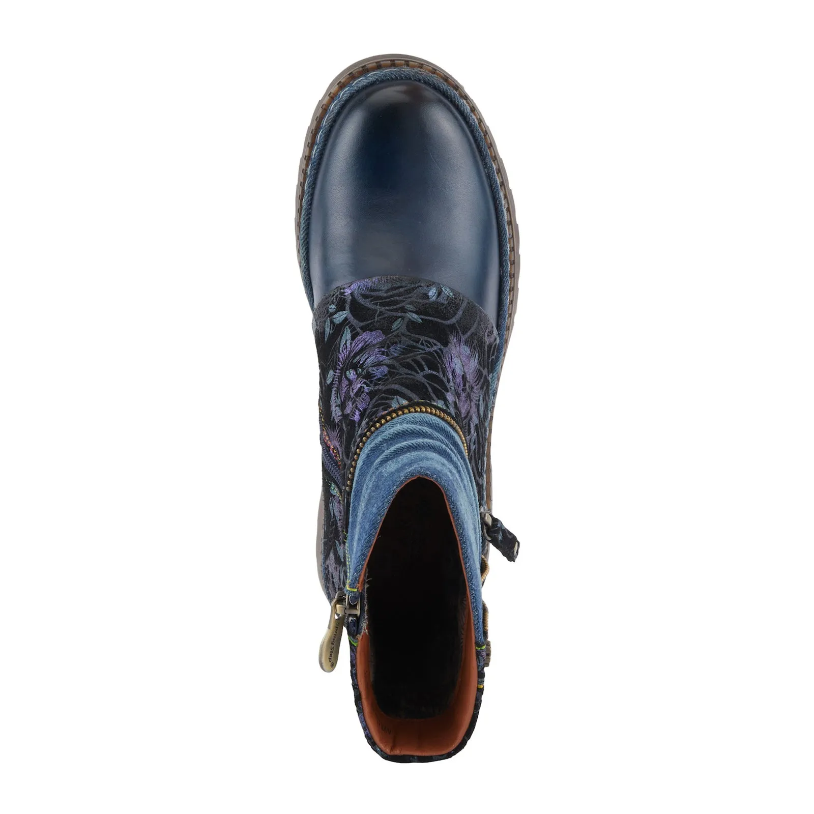 L'Artiste Avrilrose Ankle Boot (Women) - Navy Multi