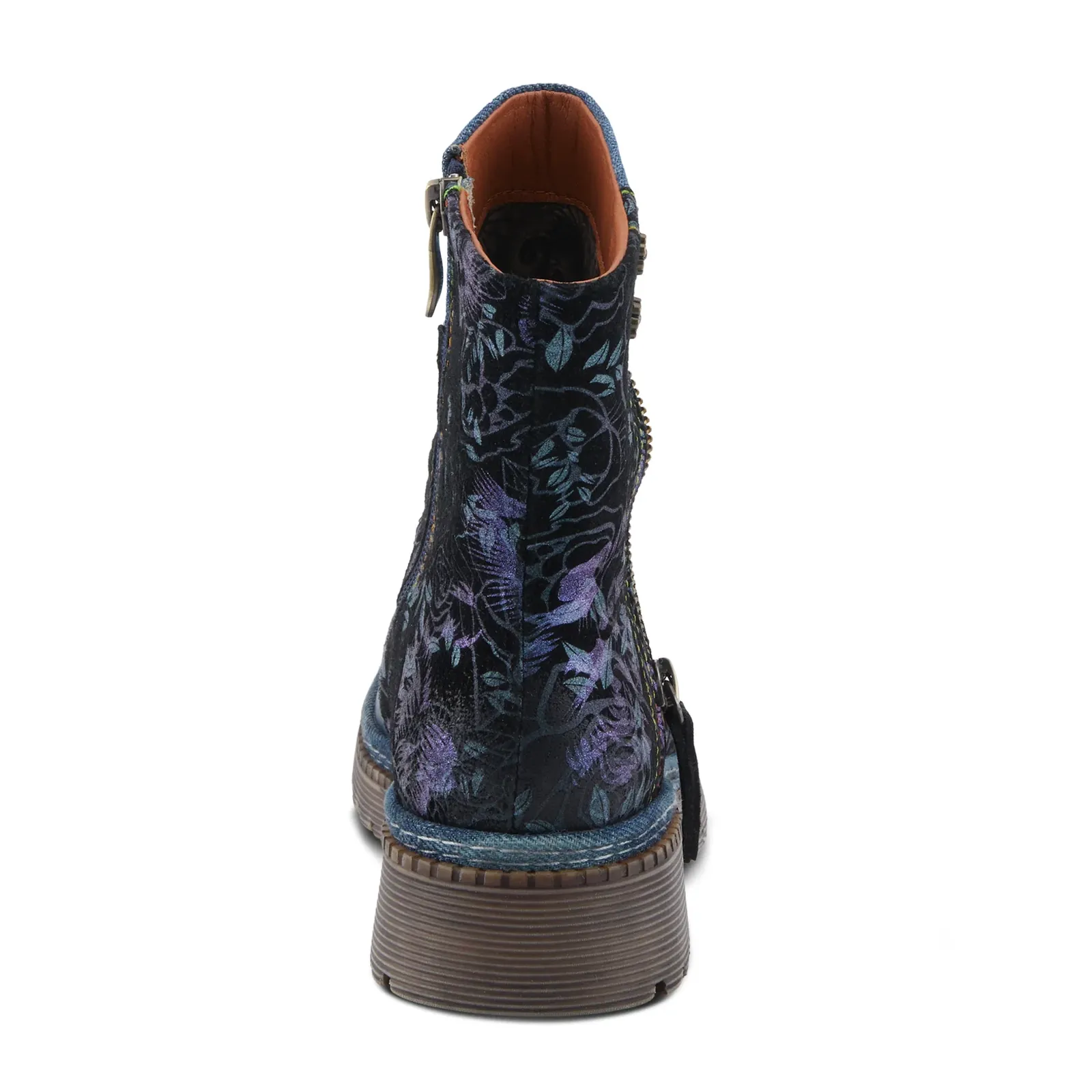 L'Artiste Avrilrose Ankle Boot (Women) - Navy Multi