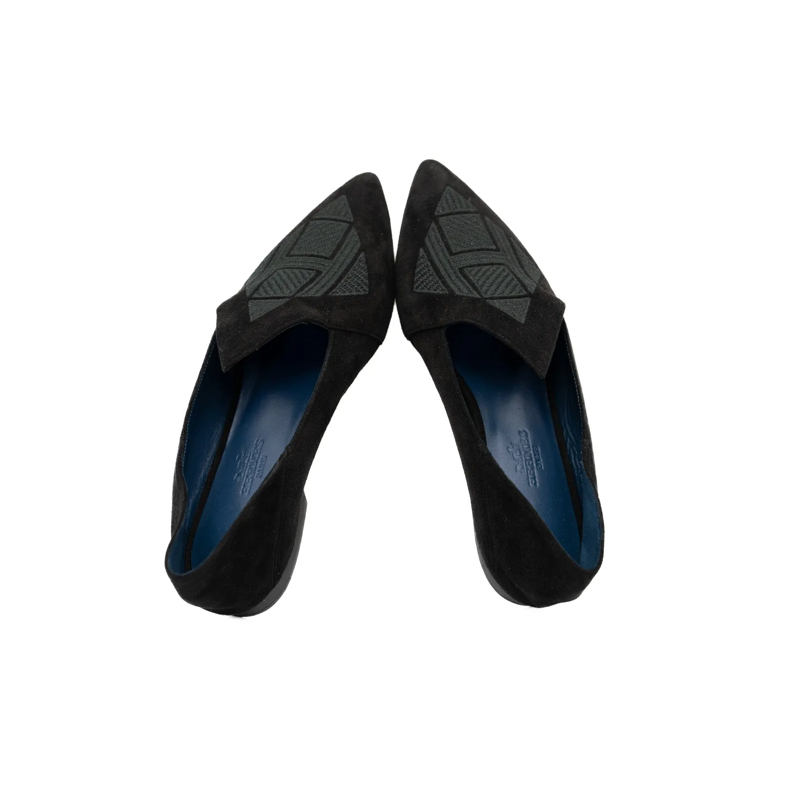 Loafer in Suede Black #36