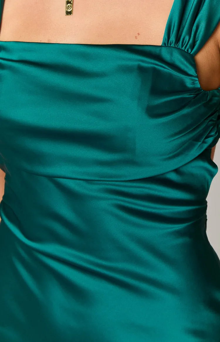 Macayle Emerald Mini Dress