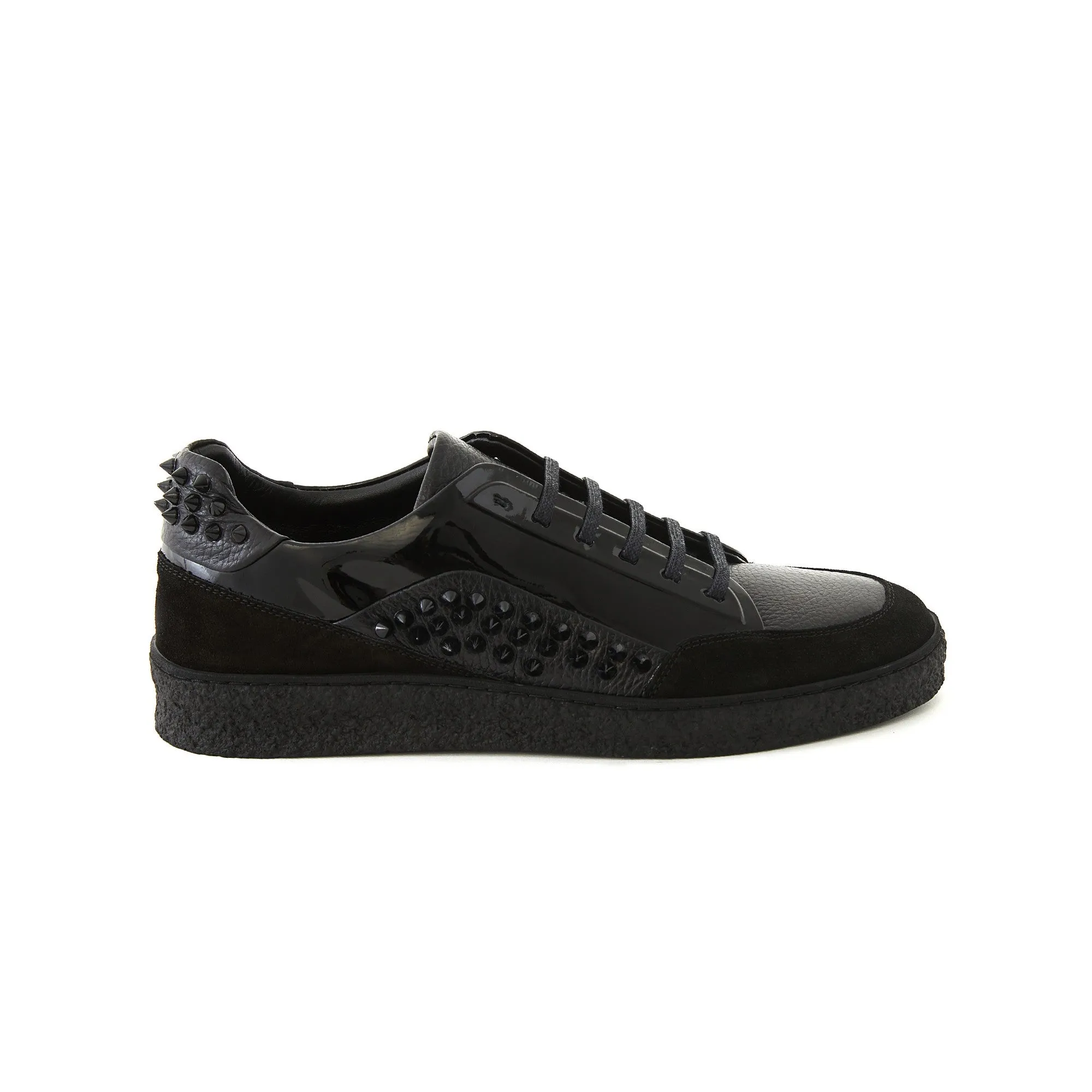 Men's Calf Leather Handmade Sneakers M8032