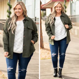 Midnight Wish Jacket, Olive