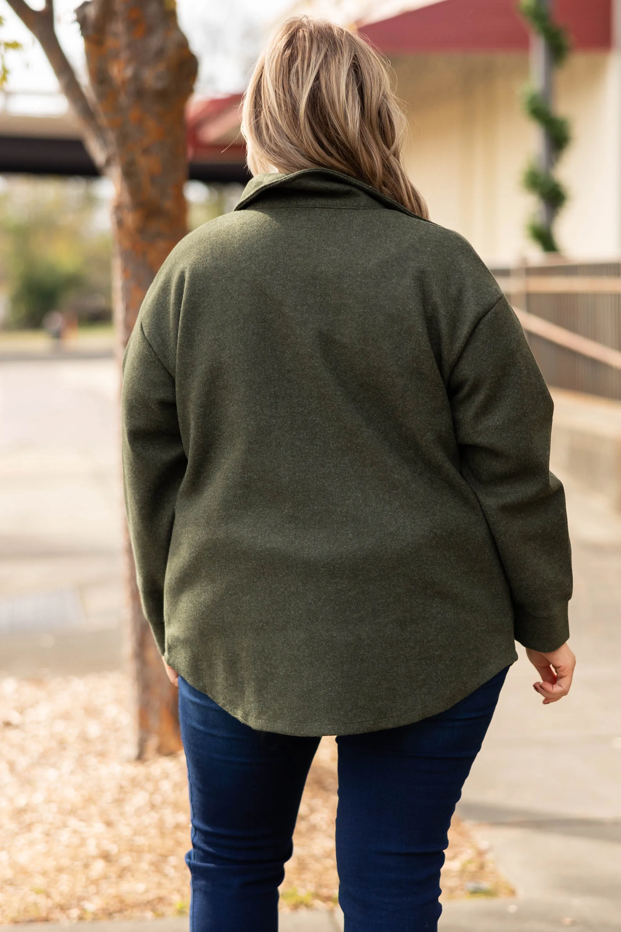 Midnight Wish Jacket, Olive