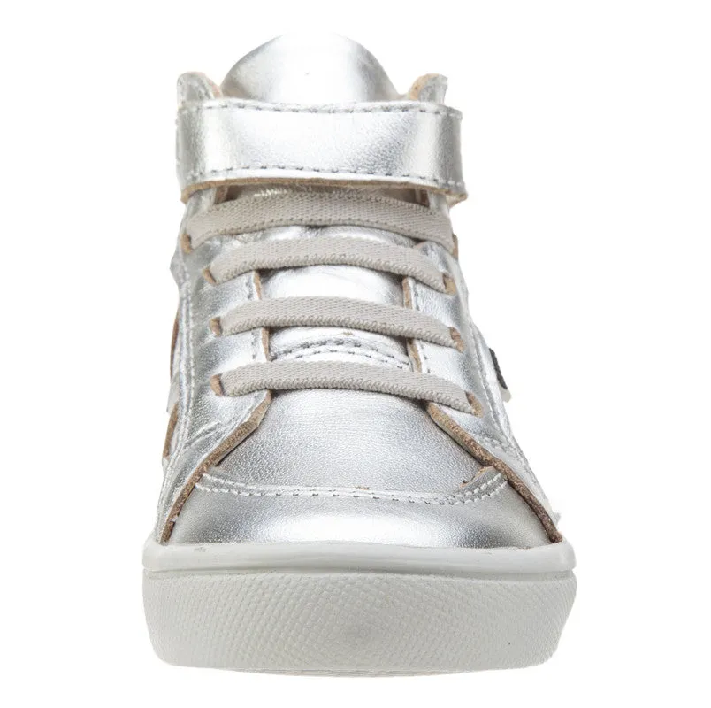 Old Soles Girls and Boy's Starter Shoes, Silver