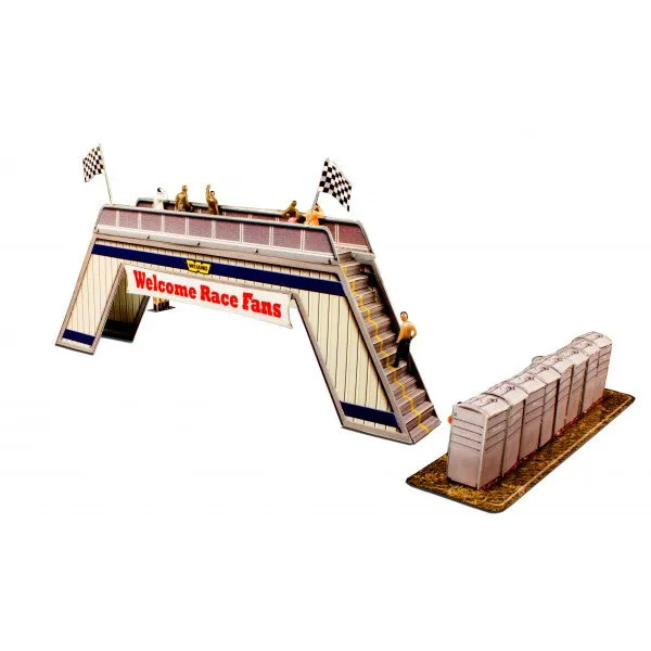 Pedestrian Bridge | Photo Real Model Kit | BK 6428 | Innovative Hobby Supply