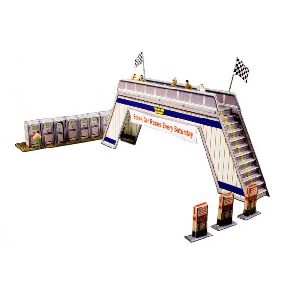 Pedestrian Bridge | Photo Real Model Kit | BK 6428 | Innovative Hobby Supply