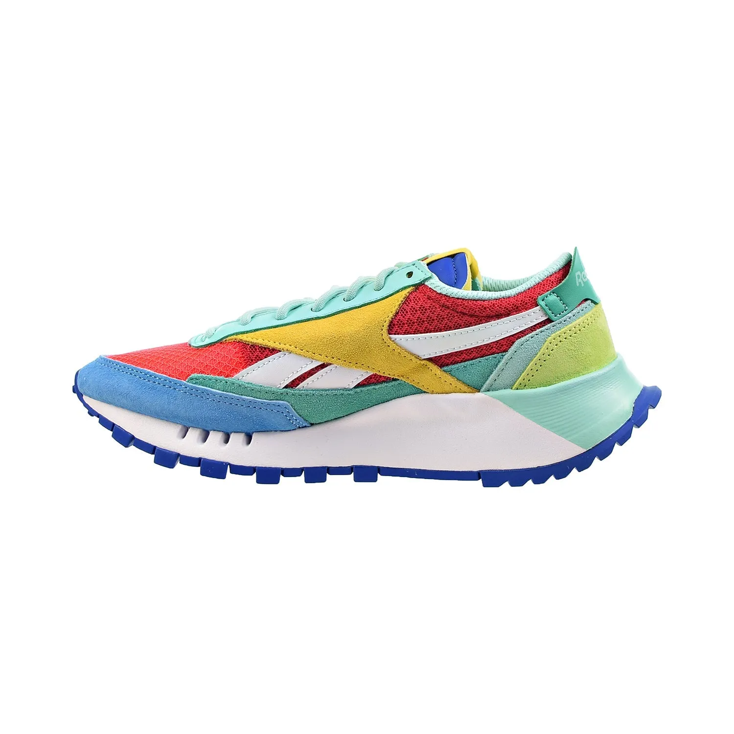 Reebok Classic Leather Legacy Big Kids' Shoes Red-White-Yellow
