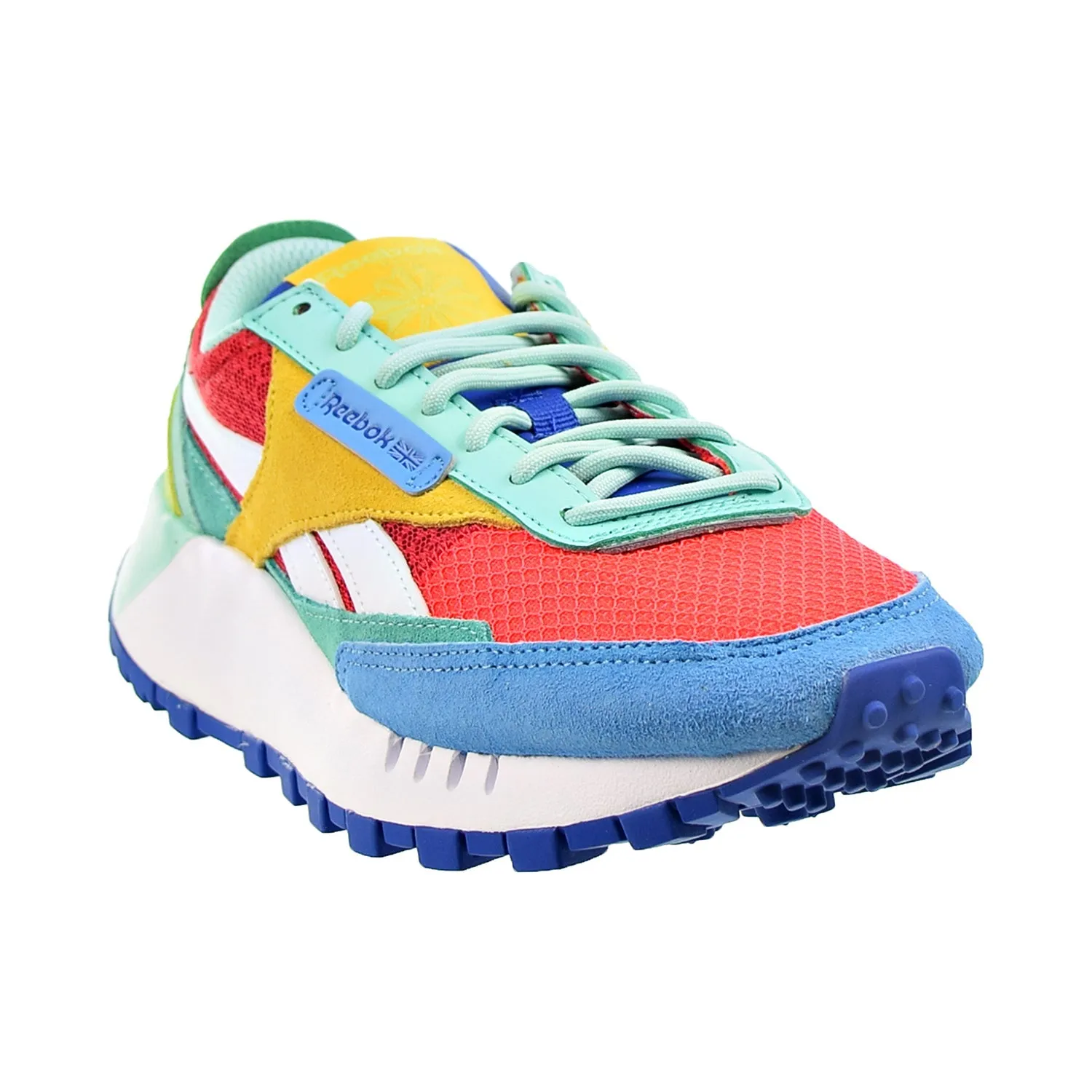 Reebok Classic Leather Legacy Big Kids' Shoes Red-White-Yellow
