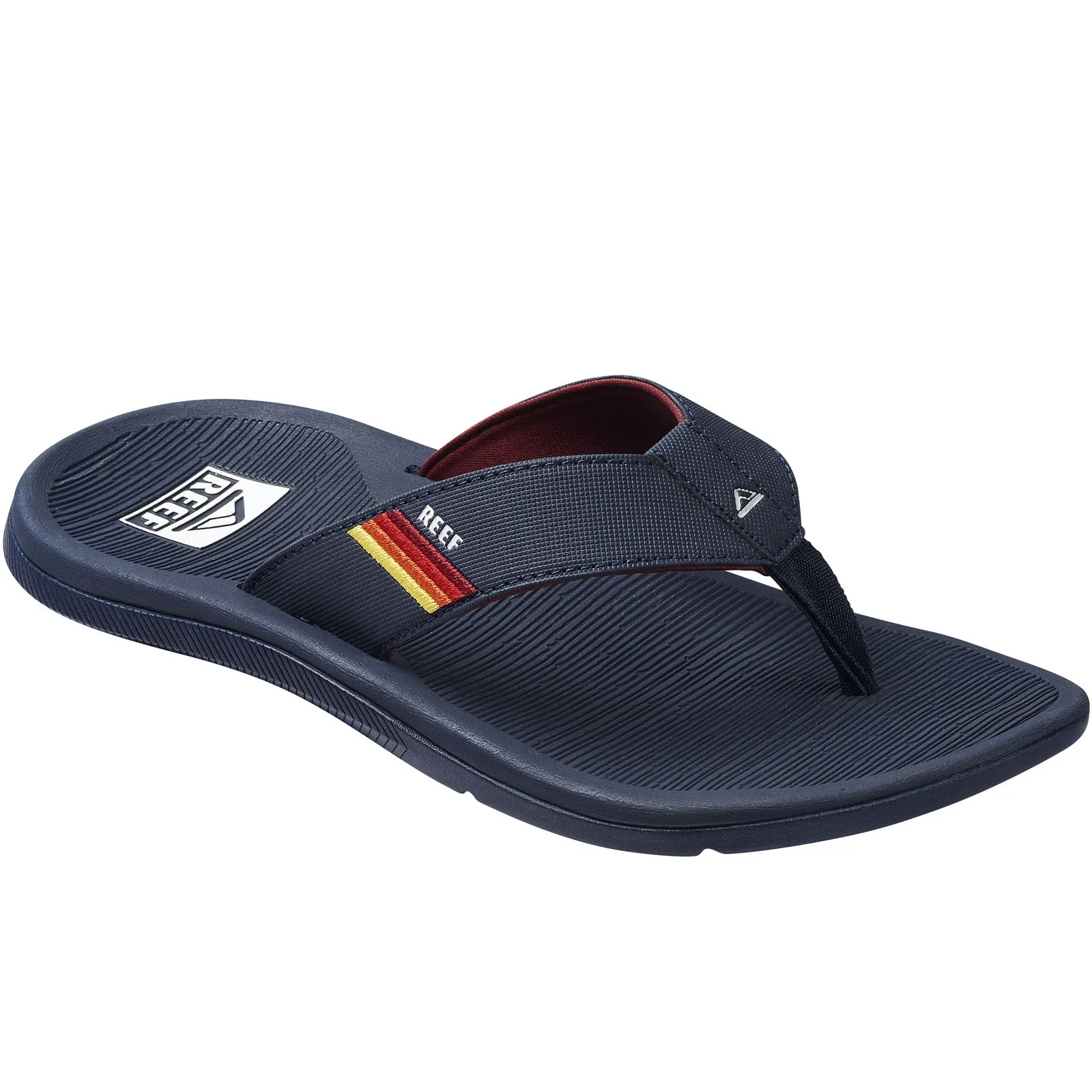 Reef Mens Santa ANA Leather Flip Flops