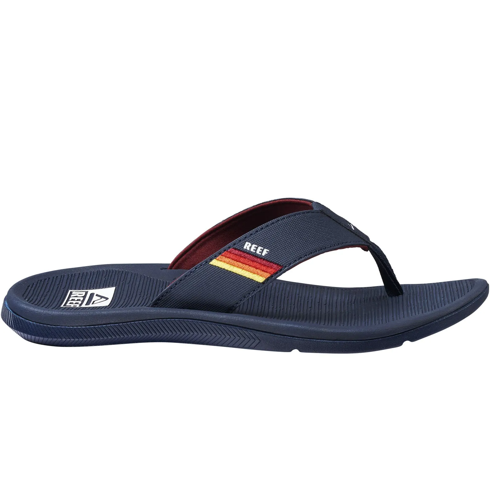 Reef Mens Santa ANA Leather Flip Flops