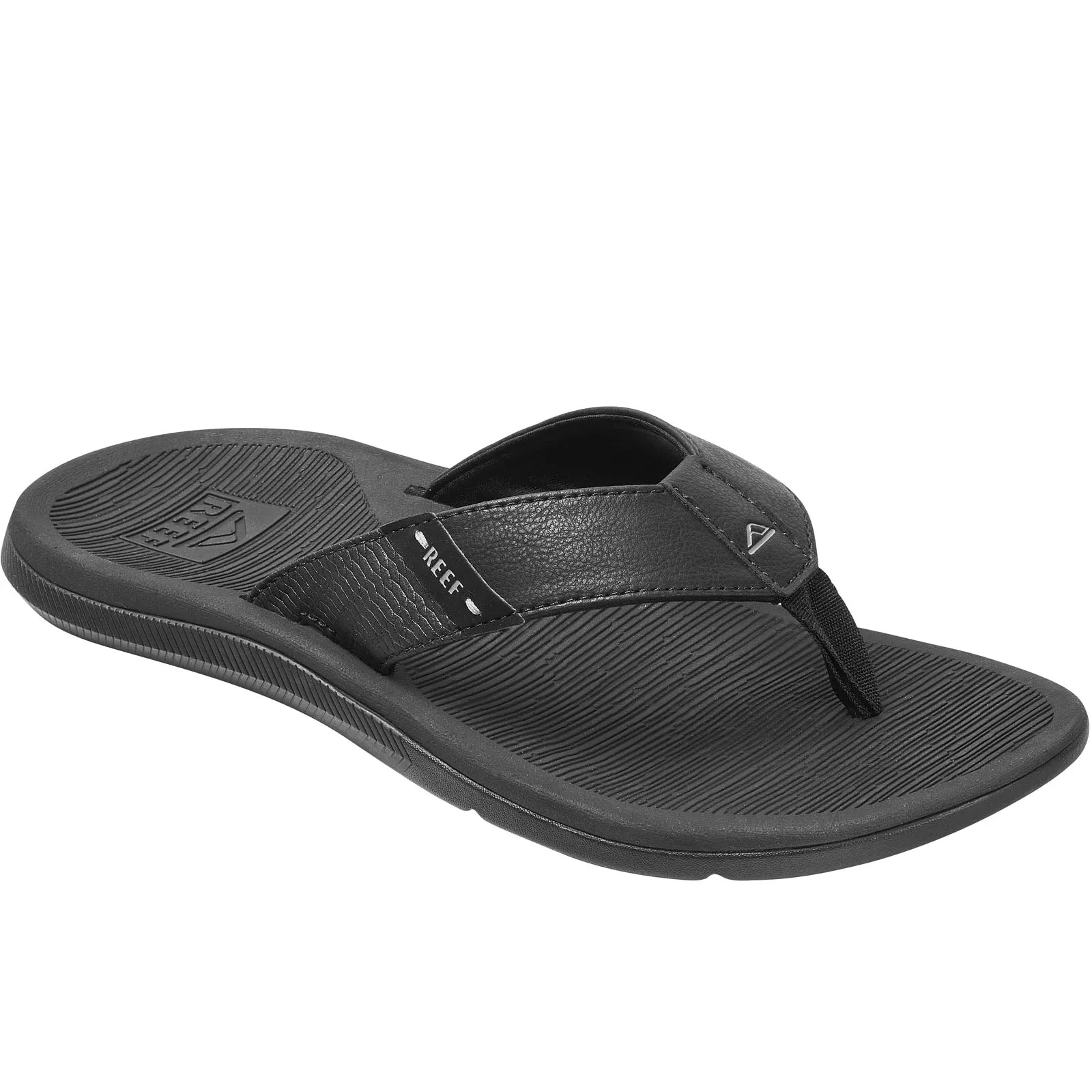 Reef Mens Santa ANA Leather Flip Flops