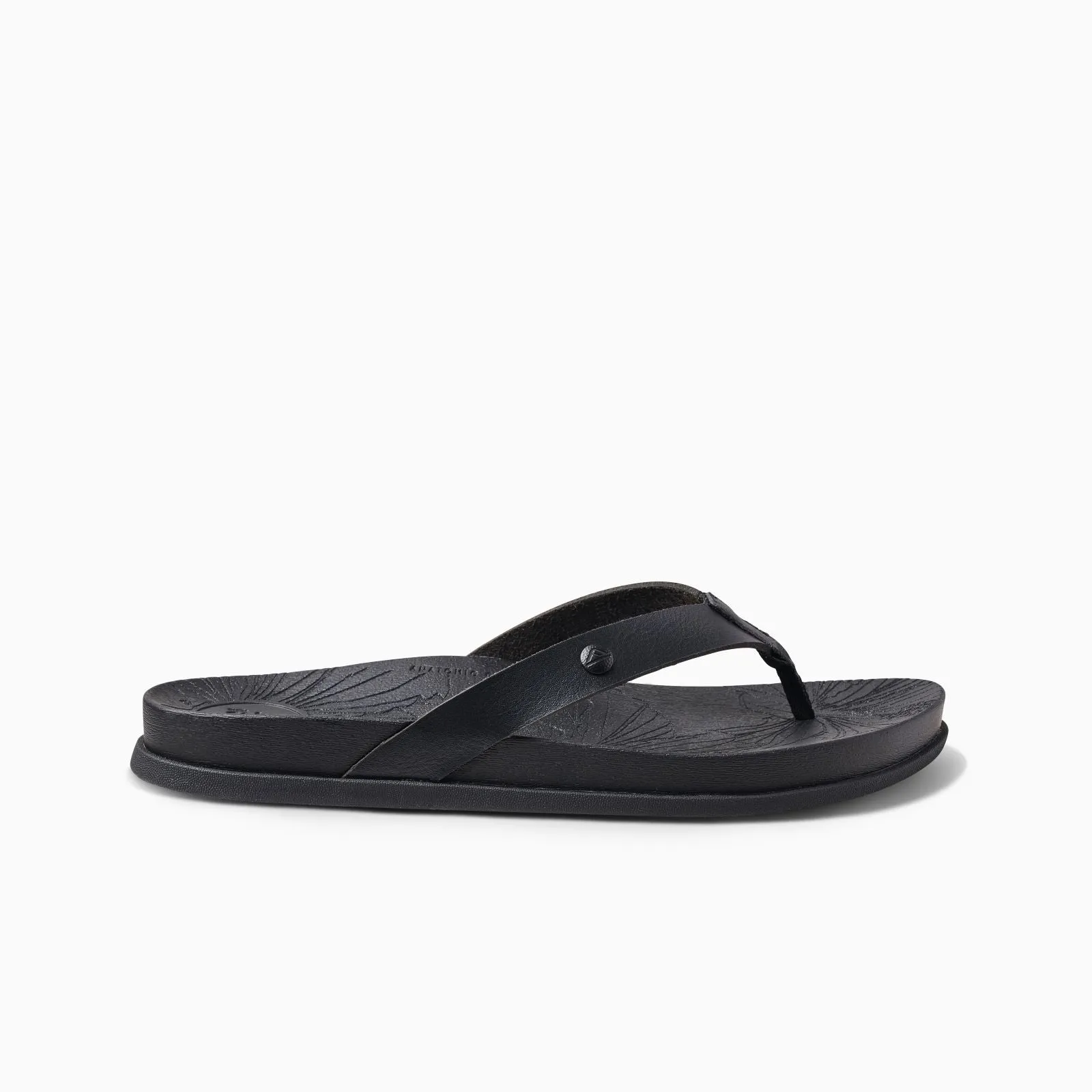 Reef Womens Cushion Porto Cruz Sandals - Black Night