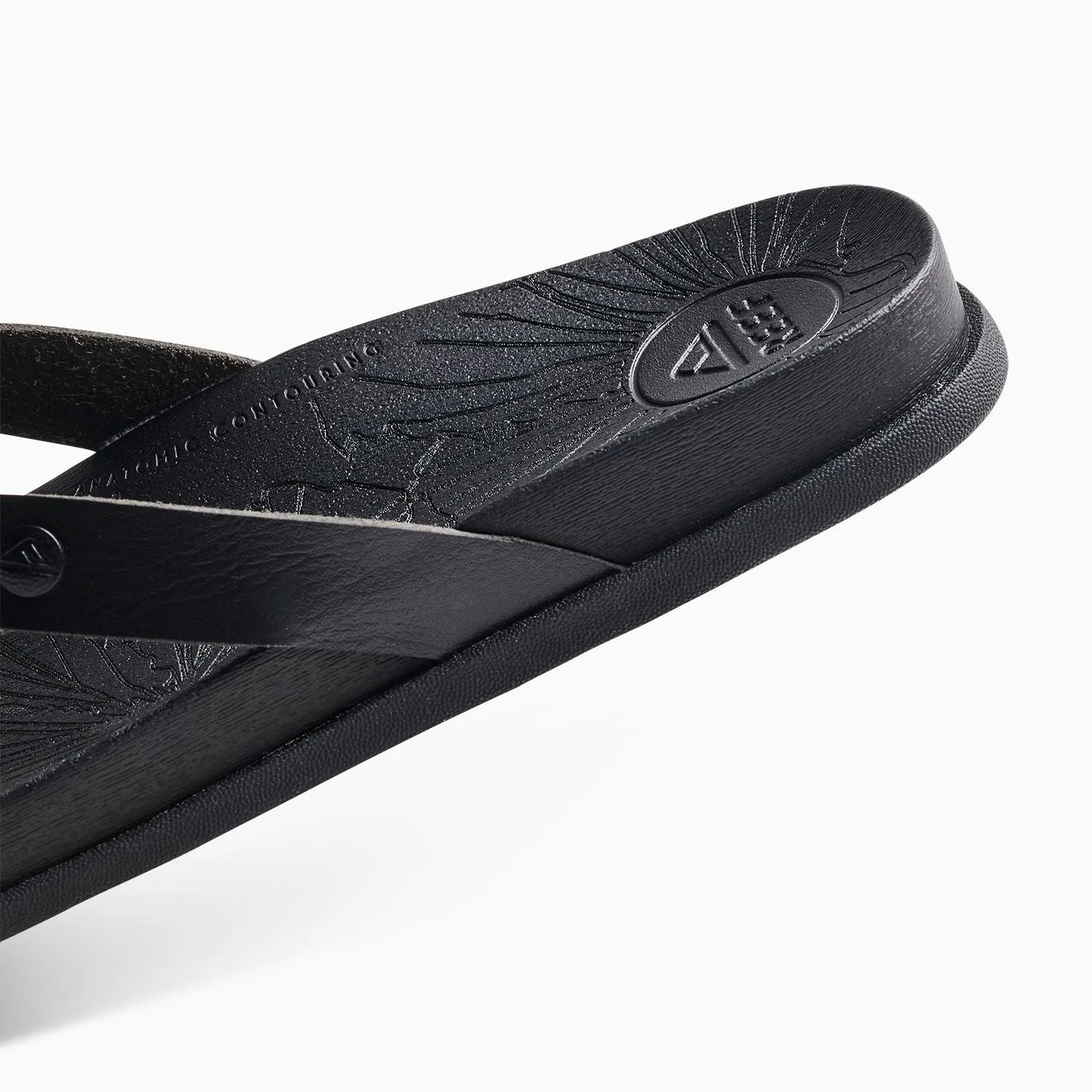 Reef Womens Cushion Porto Cruz Sandals - Black Night