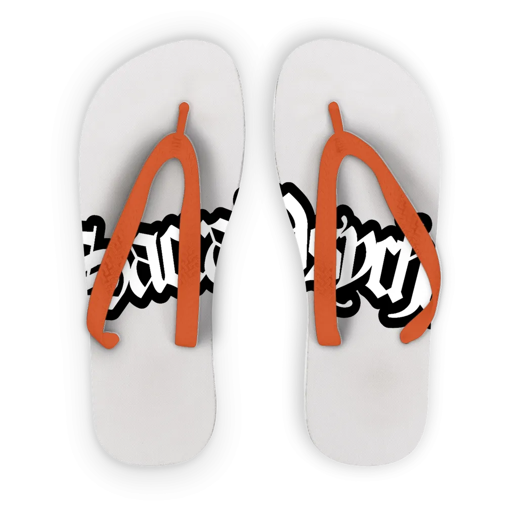 SacraPsycho Logo Collection Adult Flip Flops