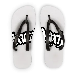 SacraPsycho Logo Collection Adult Flip Flops